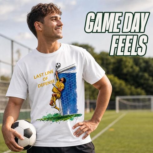 Personality Cape Verde Soccer Jersey Shirt Football Fan Apparel | Custom Last Line of Defense Watercolor Football Keeper Shirts for Men Women, Soccer Player Season Gift for Kids Teens Adults in Saudi Arabia