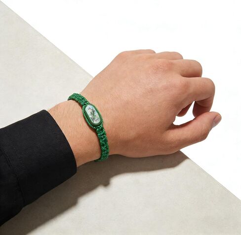 6Pcs St. Jude Beaded Bracelet Set – Made of Alloy and Nylon String, Adjustable Size, Ideal Gift for First Communion and Christmas in Saudi Arabia