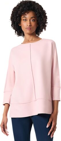 Jones New York Women's Plus-Size Dolman 3/4 Sleeve Knit Top in Kuwait