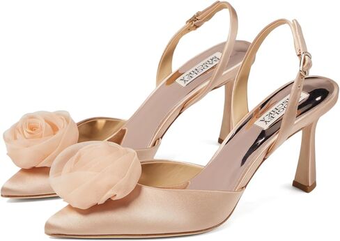 Badgley Mischka Women's CARLISE Pump, Blush Nude, 5.5 in Kuwait