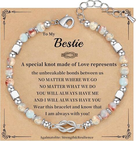 Friend Bracelets, Friend Birthday Gifts for Women, Sister Gifts from Sister, Christmas Gift for Her Mom Daughter Granddaughter Stocking Stuffers for Teen Girls Valentines Mothers Day Gift in Saudi Arabia
