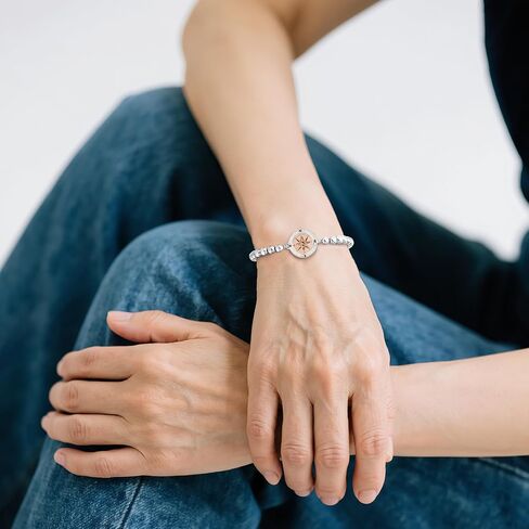 Retirement Gifts for Women - Compass Bracelets, Beaded Bracelet for Coworker Leaving Farewell Going Away Goodbye & to Friends Her Woman Manager Boss Employee Teacher Nurses Chritmas Gifts in Saudi Arabia
