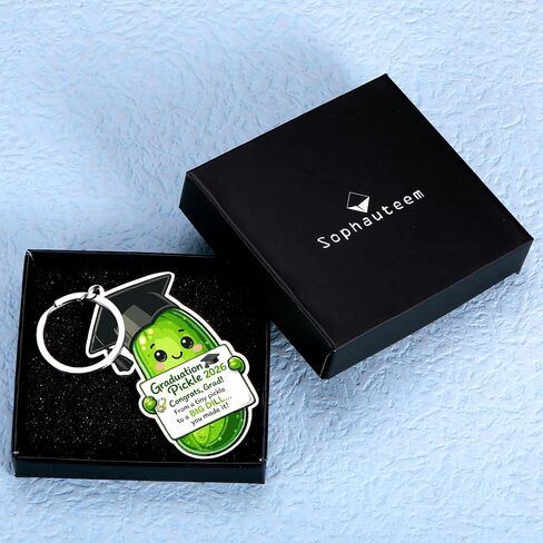 Graduation Pickle Keychain 2026, Class of 2026 Graduation Gifts for Her Him Funny Senior Graduate Keyring for High School College University Souvenir for Senior Masters Degree Student Graduation Stuff in Saudi Arabia