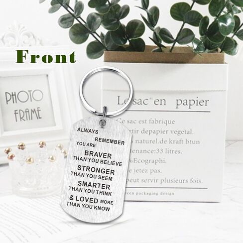Kisseason Fashion Lion Keychain Lion Gift Lover Key chain Fans Dog Tag Stuff Inspiratinal Gift for Women Men in Saudi Arabia
