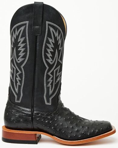Horse Power Men's Men'S Boot Barn Ostrich Print Tall Western Broad Square - HP1204 10 1/2 D(M) US in Saudi Arabia