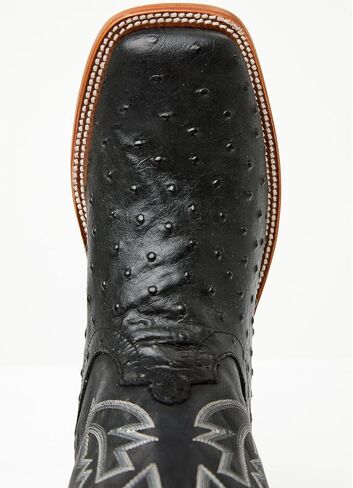 Horse Power Men's Men'S Boot Barn Ostrich Print Tall Western Broad Square - HP1204 10 1/2 D(M) US in Saudi Arabia