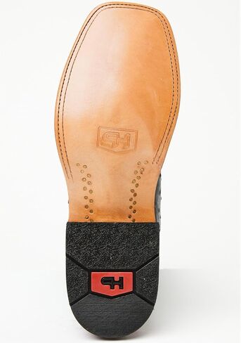 Horse Power Men's Men'S Boot Barn Ostrich Print Tall Western Broad Square - HP1204 10 1/2 D(M) US in Saudi Arabia