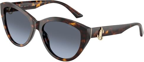 Gradient Grey Cat Eye Sunglasses by Jimmy Choo in Saudi Arabia