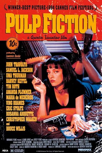 PULP FICTION POSTER (24"x36") in Saudi Arabia