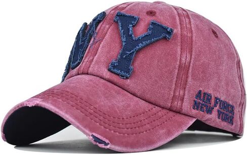 Classic Cotton Baseball Cap with Unisex Adjustable, NY Embroidery in Saudi Arabia