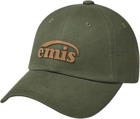 Oxford Baseball Cap Logo Adjustable Unisex Casual Streetwear Hat Khaki in Saudi Arabia