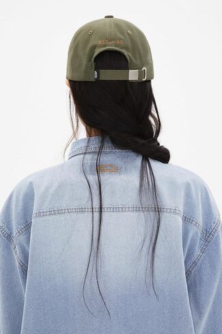 Oxford Baseball Cap Logo Adjustable Unisex Casual Streetwear Hat Khaki in Saudi Arabia