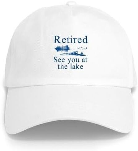 CafePress Retired See You at The Lake Cap Adjustable Baseball Cap in Kuwait