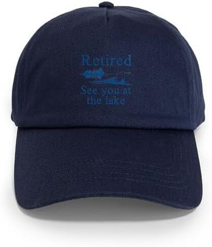 CafePress Retired See You at The Lake Cap Adjustable Baseball Cap in Kuwait
