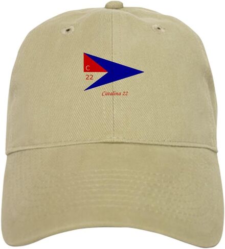 قبعة بيسبول CafePress Catalina 22 Burgee قابلة للتعديل in Kuwait