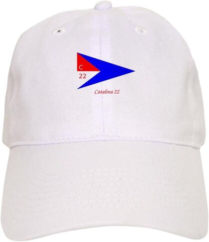 قبعة بيسبول CafePress Catalina 22 Burgee قابلة للتعديل in Kuwait