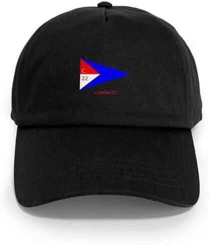 قبعة بيسبول CafePress Catalina 22 Burgee قابلة للتعديل in Kuwait