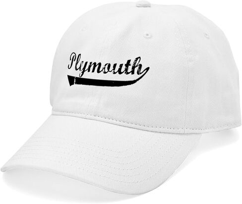 قبعة CafePress Plymouth (عتيقة) قبعة بيسبول قابلة للتعديل in Kuwait