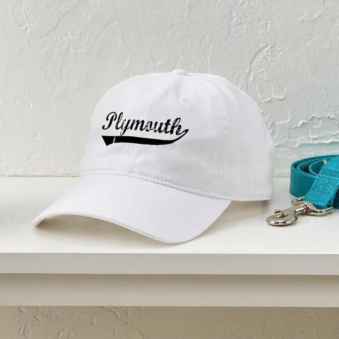 قبعة CafePress Plymouth (عتيقة) قبعة بيسبول قابلة للتعديل in Kuwait