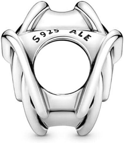 PANDORA Family Always Encircled Heart Charm - Compatible with PANDORA Moments - Stunning Women's Jewelry - Made with Sterling Silver in Kuwait