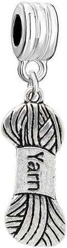 Sexy Sparkles Yarn Dangle Charm, European Style For Snake Chain Charm Bracelet in Kuwait