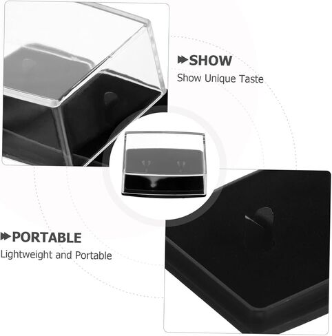 18pcs Jewelry Storage Box Cufflinks Holders Men Ring Organizer for Travel Display Case in Saudi Arabia