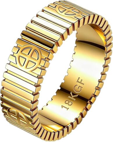 Love Friendship Ring 18K Gold-Plated Stainless Steel Promise Ring Wedding Band Jewelry Birthday Gifts for Women in Saudi Arabia