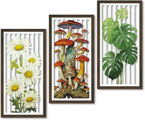 Putuo Decor Dog Boho جدار ديكور، مجموعة من 2 الحد الأدنى خط الفن الأحمر القلب الجدار شنقا، هدية عاشق الكلب لغرفة المعيشة غرفة نوم مدخل الحضانة in Kuwait