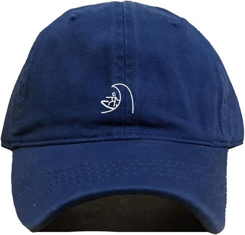 Surfer Waves Baseball Cap Embroidered Cotton Adjustable Dad Hat in Saudi Arabia