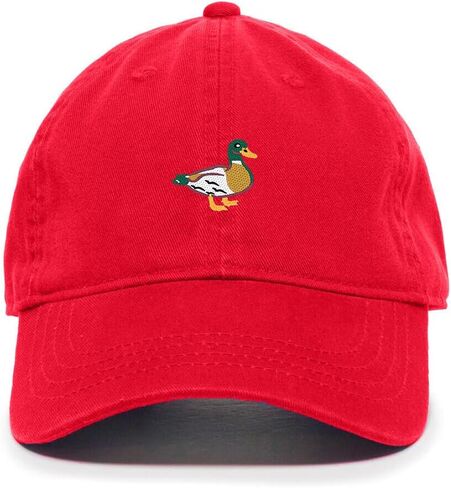 DSGN By DNA Mallard Duck Embroidered Baseball Cap Cotton Adjustable Dad Hat in Kuwait
