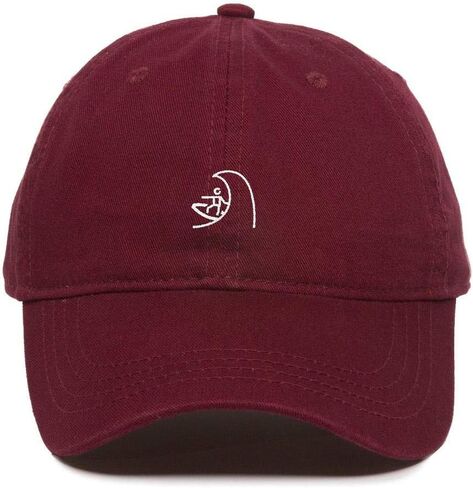 Surfer Waves Baseball Cap Embroidered Cotton Adjustable Dad Hat in Saudi Arabia