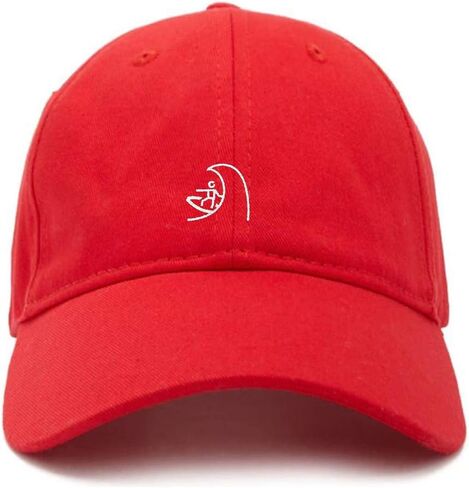 Surfer Waves Baseball Cap Embroidered Cotton Adjustable Dad Hat in Saudi Arabia