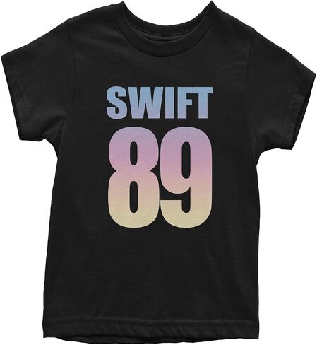 Expression Tees Lover Era Swift 89 Birth YearYouth T-Shirt, Soft Cotton Crewneck, Casual Fit, Trendy Graphic Tee in Saudi Arabia