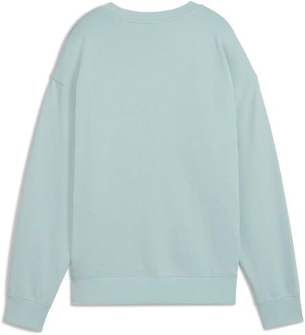 PUMA Womens Essentials Elevated Comfort Crew Neck Sweatshirt Casual - Blue in Kuwait
