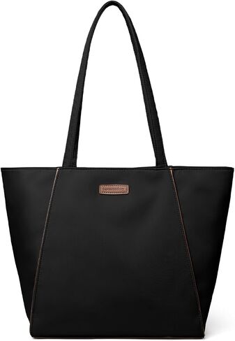 HomemeDiary Tote Bag for Women, Lightweight Nylon Work Tote, Waterproof Shoulder Bag Handbag for Dating School Travel in Kuwait