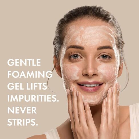 Glowbiotics Probiotic Revitalizing Cleanser - Anti-Aging Face Wash with Peptides - 10 oz - Hydrating Gel for Hormonal, Dry & Mature Skin in Saudi Arabia