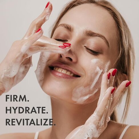 Glowbiotics Probiotic Revitalizing Cleanser - Anti-Aging Face Wash with Peptides - 10 oz - Hydrating Gel for Hormonal, Dry & Mature Skin in Saudi Arabia