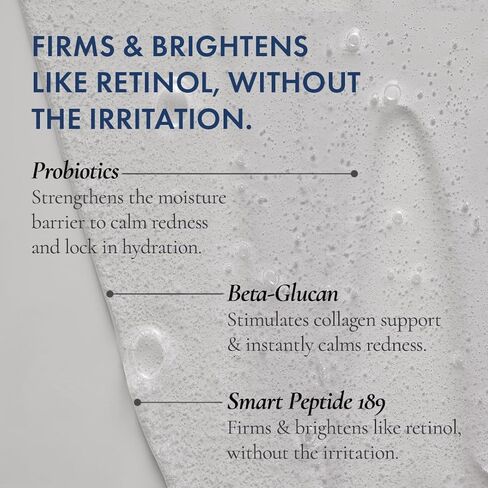 Glowbiotics Probiotic Revitalizing Cleanser - Anti-Aging Face Wash with Peptides - 10 oz - Hydrating Gel for Hormonal, Dry & Mature Skin in Saudi Arabia