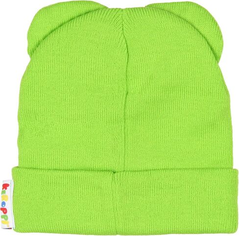 Keroppi Beanie Hat with Embroidered Face | Hello Kitty Friends Knit Winter Cap for Men Women in Kuwait