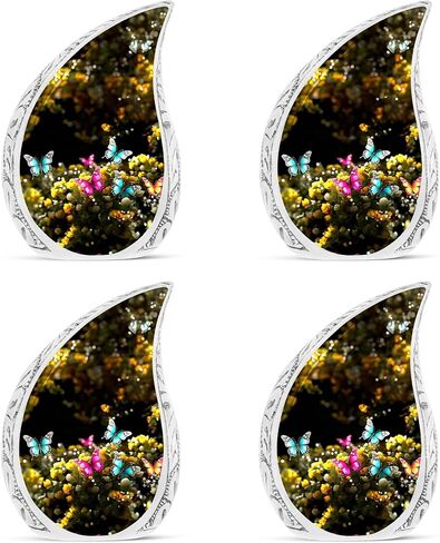 Teardrop Urn, Butterfly Urn for Ashes, Large Decorative Urn, Human Urns for Ashes, Cremation Urns for Adult Ashes Women, Urn for Human Ashes Adult Female, Burial Urn, Urn for Ashes for Women 10inch in Saudi Arabia