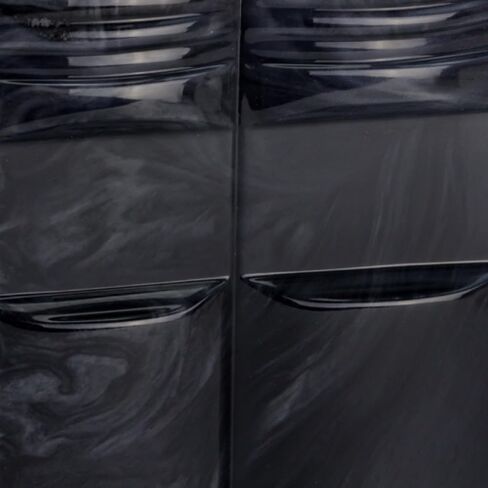 Custom Engraved Onyx Cultured Marble Book Urn for Two- Black - Companion Size - Cremation Urns for Human Ashes - Ground Burial, Home Memorial and Funeral Cremation Urn in Saudi Arabia