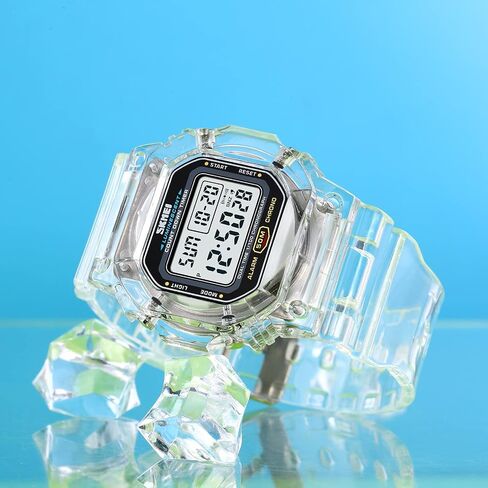 RNONDRY Womens Mens Digital Watch, Waterproof Green Watches for Men, Women's Digital Wat, Waterproof Green Watches for Men, Women's Digital Watch for Boys Girls Wrist Watch with Date Alarm & Countdown in Saudi Arabia