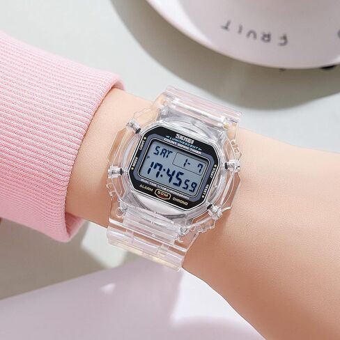 RNONDRY Womens Mens Digital Watch, Waterproof Green Watches for Men, Women's Digital Wat, Waterproof Green Watches for Men, Women's Digital Watch for Boys Girls Wrist Watch with Date Alarm & Countdown in Saudi Arabia