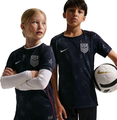 Nike US Big Kids’ National Team Away 2026 Dri-FIT Soccer Jersey IB5227-475 in Kuwait