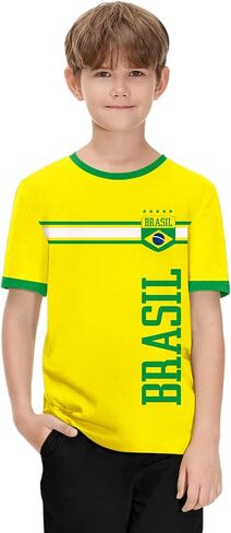 Boys Girls Soccer Jerseys Football Training Shirt for Youth Sports Fans in Saudi Arabia