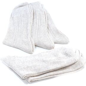 Women's Thin Breathable Organic Linen Socks (5, Small) in Saudi Arabia