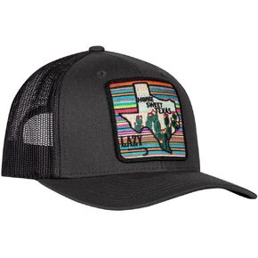 Lazy J Ranch Home Sweet Texas Mid Profile Trucker Hat - Adjustable Unisex Country Hats, Vintage Trucker Hat in Saudi Arabia