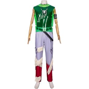 AwwwCos Cosplay Costume Vest Overhang Pants Outfit for Halloween Party Stage Performance in Saudi Arabia
