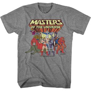 تي شيرت بأكمام قصيرة للبالغين من مجموعة الرسوم المتحركة من Masters of The Universe في الثمانينيات in Kuwait