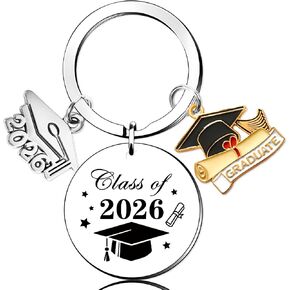 Class Of 2026 Graduation Keychain Gifts For Him Her Middle High School College Masters PHD Graduate Gift For Seniors Degree Students Son Daughter Niece Nephew in Saudi Arabia